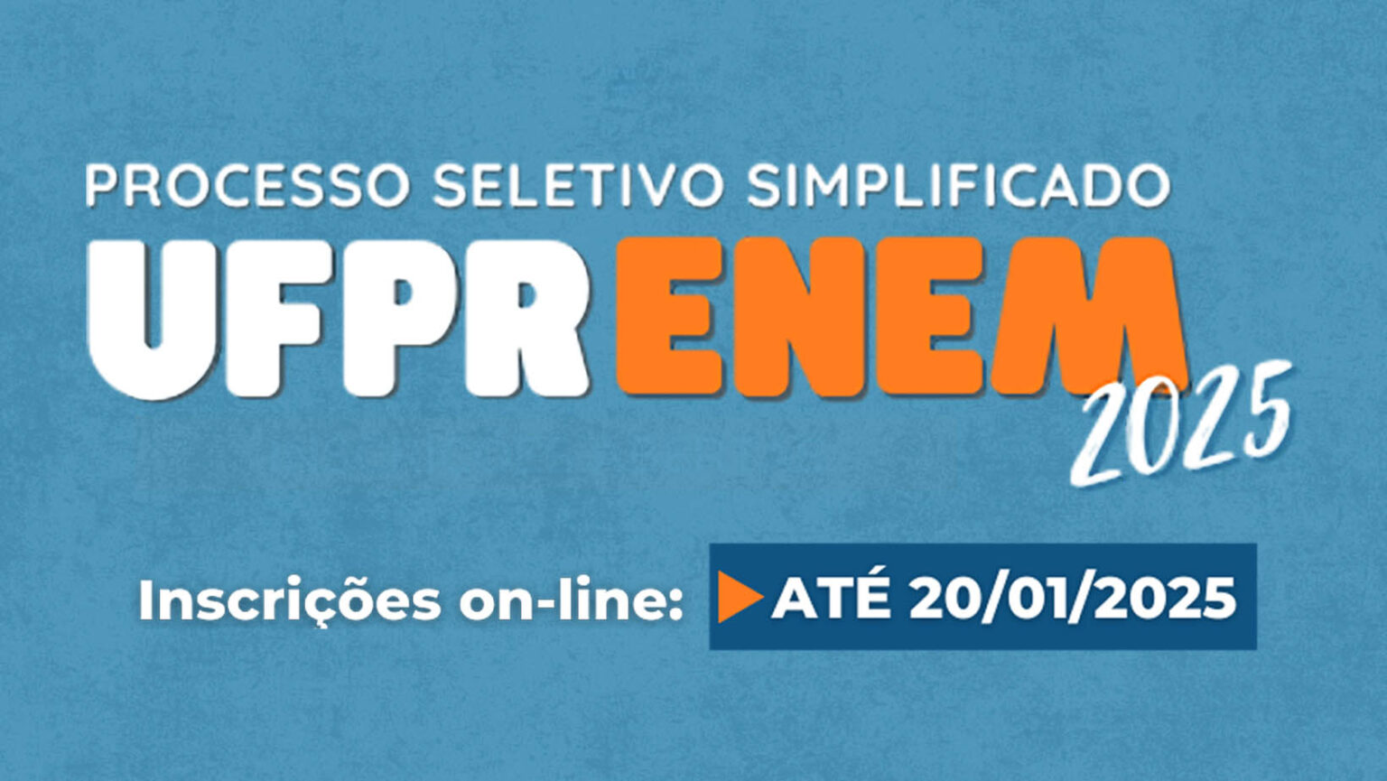 UFPR abre inscrições para cursos de graduação sem vestibular e sem taxa de inscrição