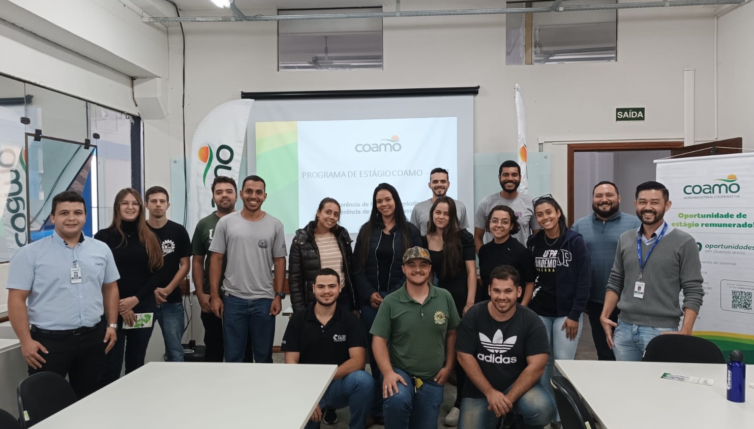 Bate-papo com a COAMO: Oportunidades para Estudantes de Engenharia Agrícola na Maior Cooperativa da América Latina
